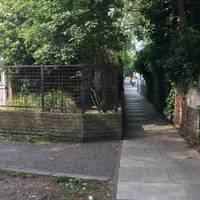 Take the walkway down the side of Bessemer Grange Primary School. Keep an eye and ear out for cycles and children on scooters