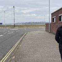 As you reach the sea, turn right and walk to Ha’Penny Pier which is just ahead of you.