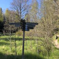 Clear signs and marked trails 🎒