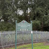 Welcome to Halewood Park Triangle a local wildlife park where we’ll join the Trans Pennine Trail.