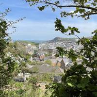 Where the trees allow, there are some incredible views across Ilfracombe to Capstone Hill, the harbour and Hillsborough.
