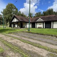 You'll soon reach the Heaton Park Tramway. In 2025 they were updating the restored tramway but the museum is open on selected dates.
