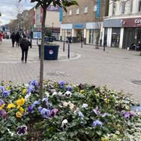 Now turn right onto New Road and continue for a short distance.
