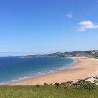 You can park a car at Putsborough and start the walk from here if you are not staying nearby. Putsborough is about 1 mile north of Croyde.