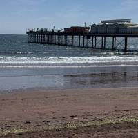 Paignton Pier will be just ahead of you.