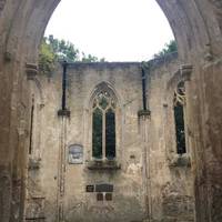 The chapel is now in ruins but often holds exhibitions and events.