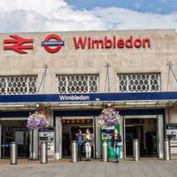 Wimbledon underground and train station is where this walk begins.