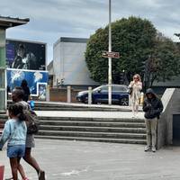 Turn left as you come out of Tottenham Hale station. Walk towards the brown Wetlands sign and turn left again along the main road.