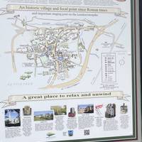 Your walk starts here at The Hill. Wickham Market has been a focal point since Roman times and grew around the market square.