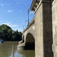 The present granite bridge has been standing since 1903 and is still looking beaut.