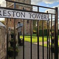 Head left to continue through the grounds of Preston Tower, which is open daily from dawn to dusk.