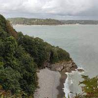Follow the path and take in the view back to Saundersfoot