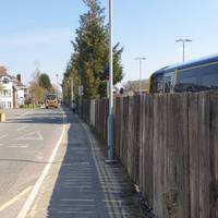 From Brockenhurst Station, take Station Road to the north side of the level crossing.
