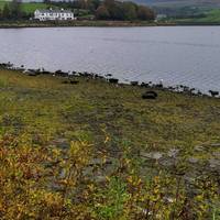 Already there are glorious views over Hollingworth Lake,the largest body of water in Greater Manchester.