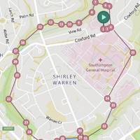 This is a circular walk from the back of Princess Anne Hospital through the Lordsdale Greenway to the back of Southampton General Hospital.