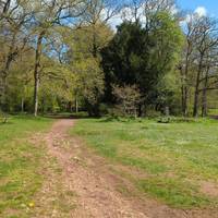 Follow the track to the right