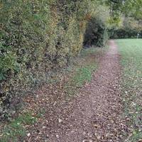 Continue on the path.