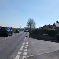 Cross grangemore road and continue straight