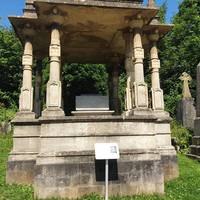 This impressive monument marks the grave of one of Arnos Vale’s most famous people. Rajah Rammohun Roy.