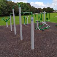Challenge you senses at the outdoor gym!