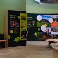 Go into the visitor centre to learn more about the estate, pick up a free leaflet containing a trail map, or just to escape the rain!
