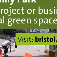Bristol Future Parks are looking for community-led projects Dame Emily Park. Find out more at http://bristol.gov.uk/futureparks