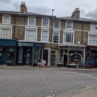 Cross At Cuthberts Street at the lights when it is safe to do so.