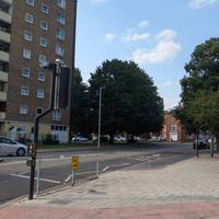 Walk straight up Hassett Street towards Bromham Road.