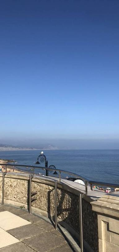 Preview of Afternoon stroll at Lyme Regis Bay