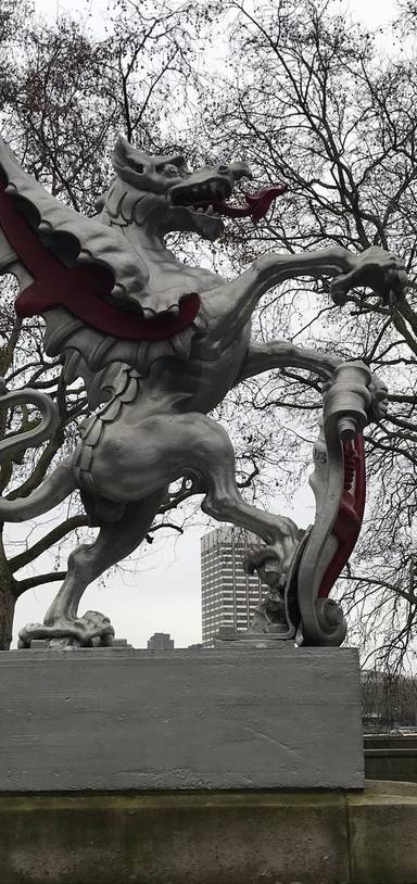 Preview of City of London dragon walk