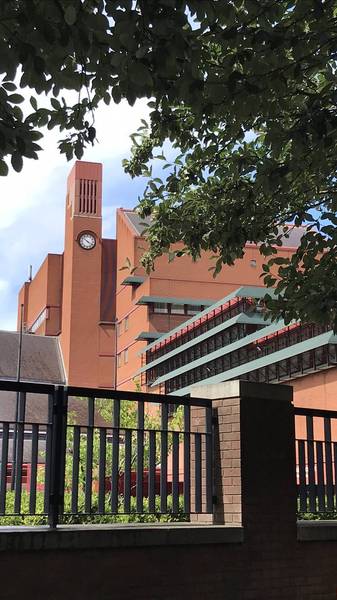 British Library, Kings Cross, London, Architects; Colin St …