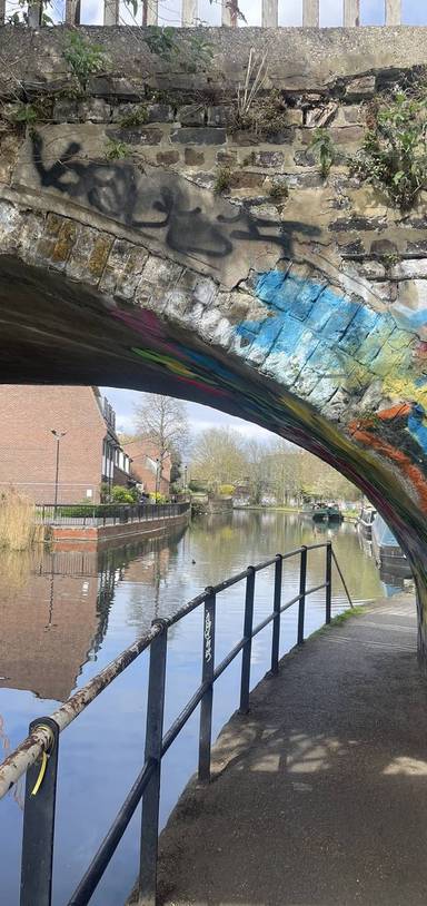 Preview of A canal side walk in Stepney Green