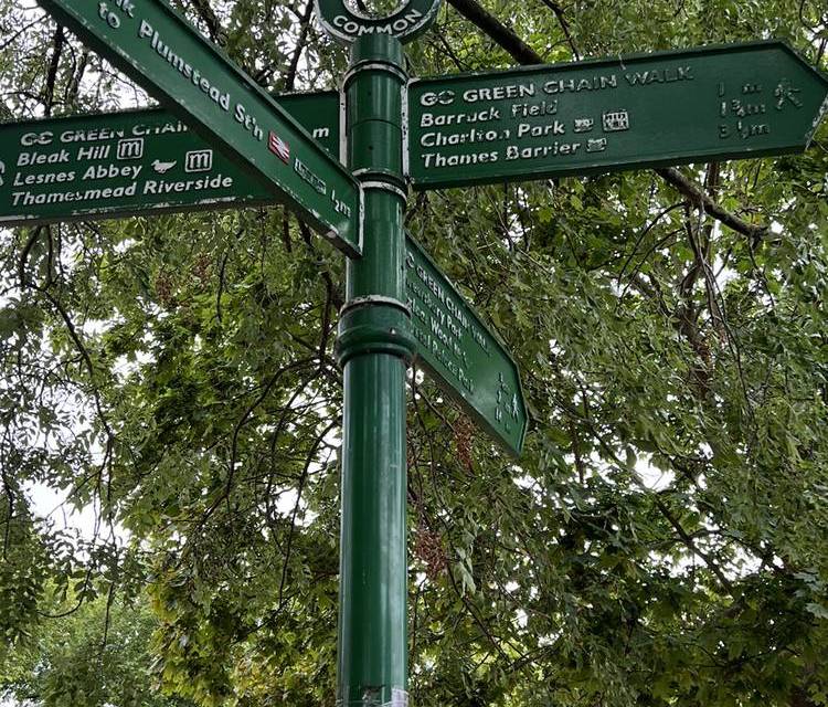Preview of Green Chain Walk Section 4b