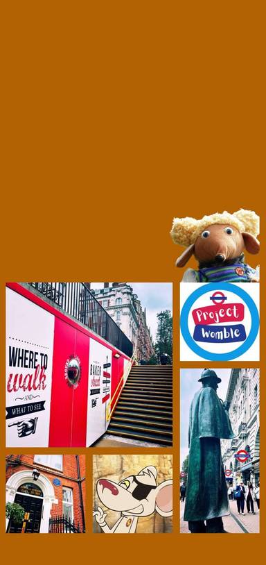 Preview of A Womble around Baker Street