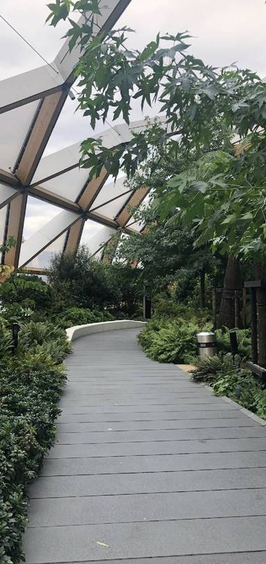 Preview of Crossrail roof gardens walk & grub