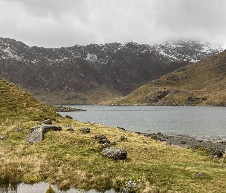 Preview of Llyn Llydaw via The Miner’s Track