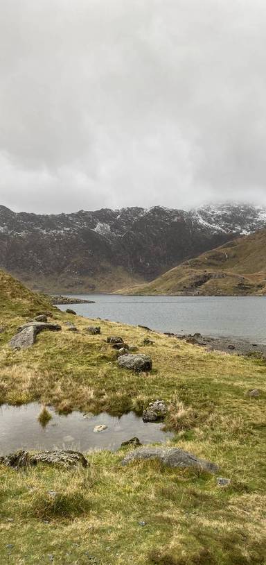 Preview of Llyn Llydaw via The Miner’s Track