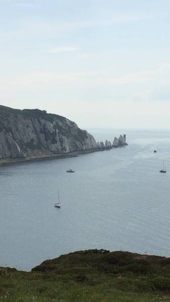 Preview of Steps to Alum Bay & The Needles 
