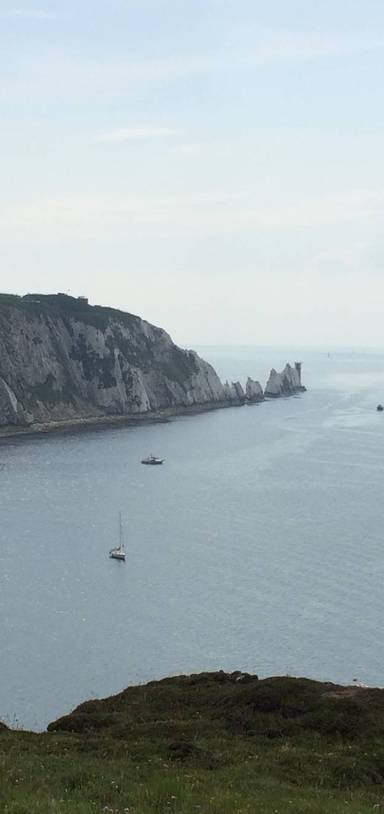 Preview of Steps to Alum Bay & The Needles