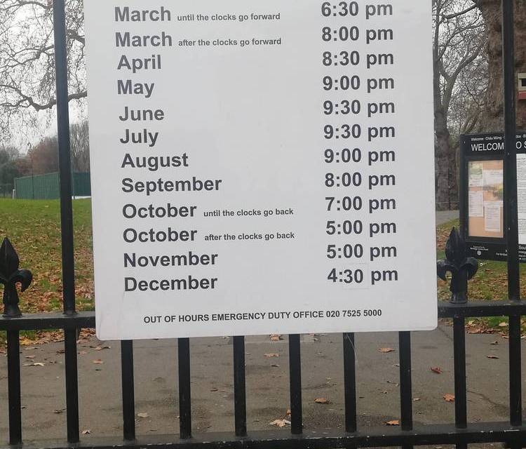 Preview of Southwark Park