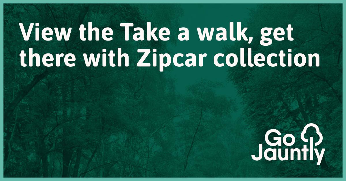 Take a walk, get there with Zipcar Go Jauntly