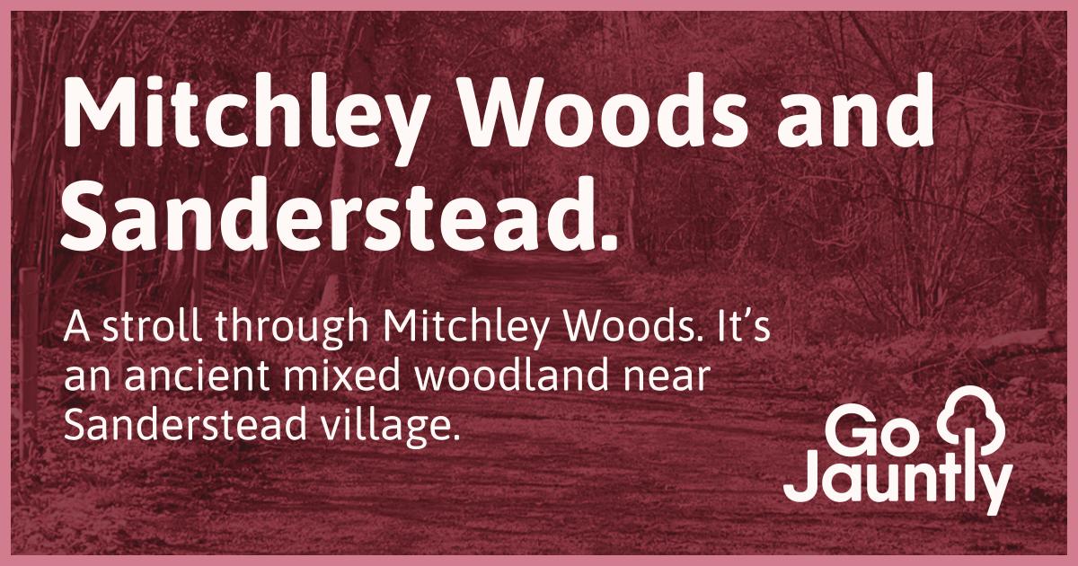 Mitchley Woods and Sanderstead. Go Jauntly