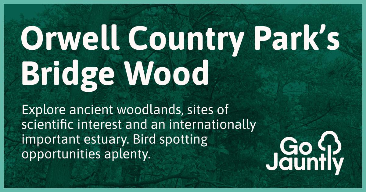 Orwell Country Park’s Bridge Wood Go Jauntly