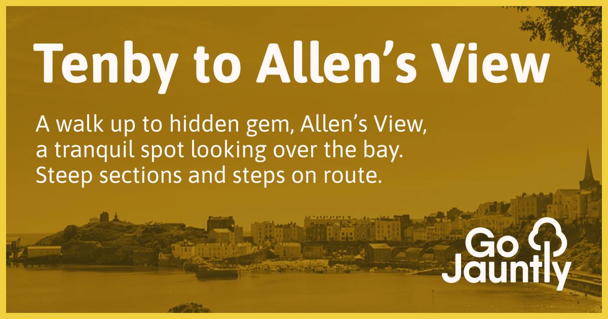 Tenby To Allens View Go Jauntly