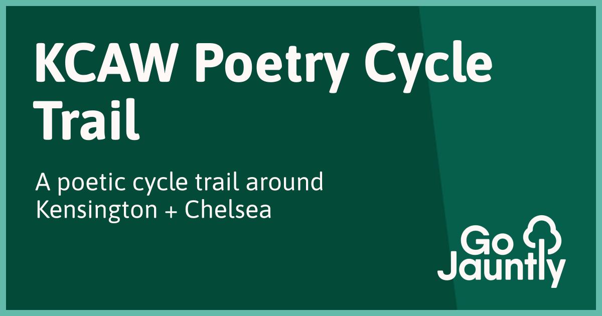 Kcaw Poetry Cycle Trail Go Jauntly